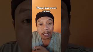wong jawo jo lali jawane #lucu #wongsepele #comedy