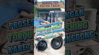 PROSES PEMASANGAN TORQUE ROD BUSHING KARET STABIL DINGDONG TRONTON
