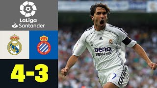 Real Madrid 43 RCD Espanyol 2007