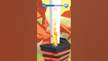 Stack Ball Gameplay || Level 33 || #shorts #trendingshorts #ytshorts