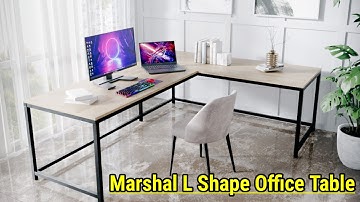 Assembly instructions of Marshal L Shape Computer Table by Riyan Luxiwood