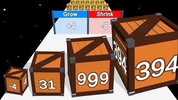 NUMBER BOX RUN - Count Master: Max Level ASMR Gameplay a-z #asmrgameplay #satisfyingasmr