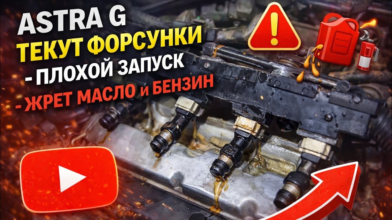 Текут форсунки что делать