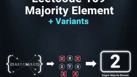 Leetcode | 169 Majority Element | NeetCode 250 | Python | Variants
