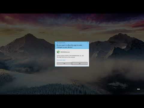 msi burn recovery windows 10 download