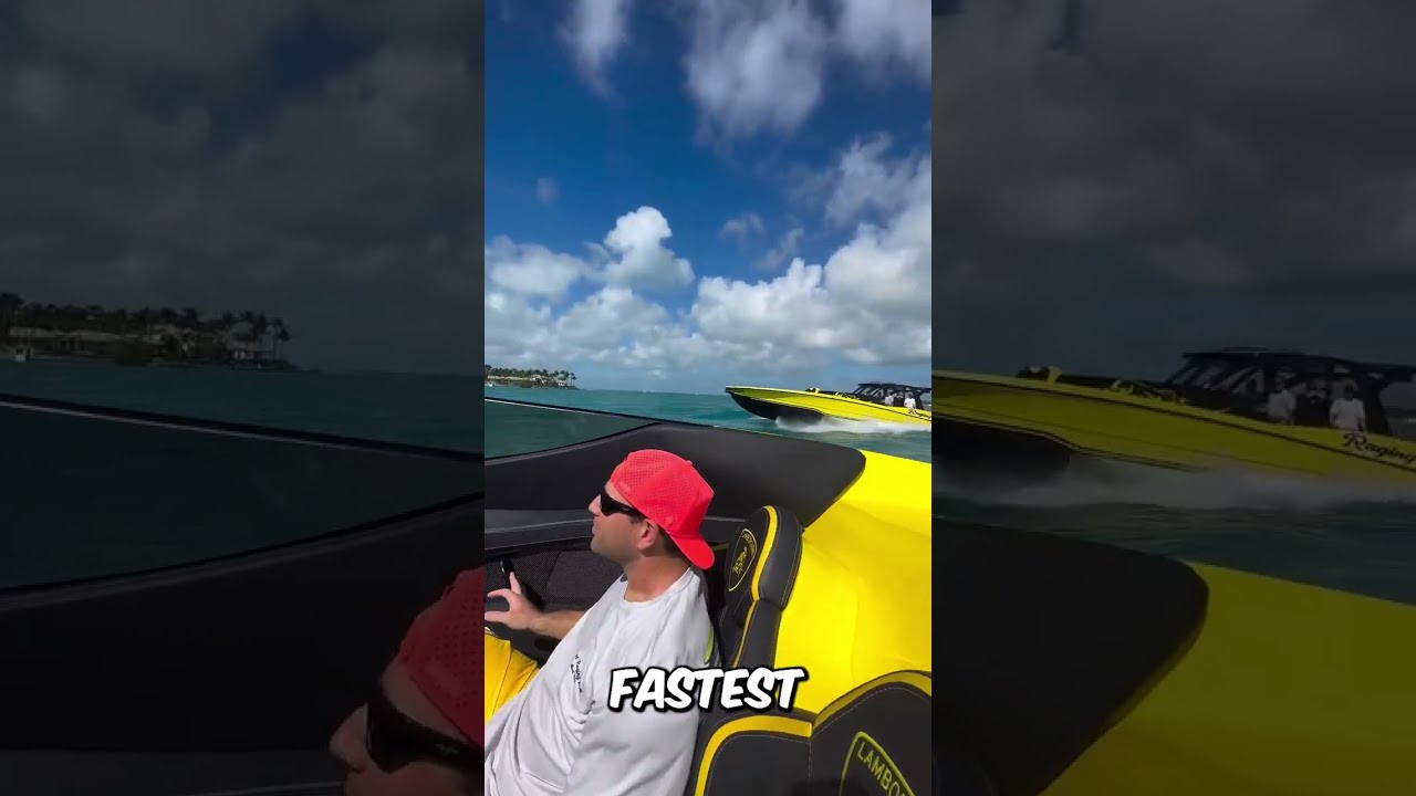 FASTEST Speed Boat On The PLANET 