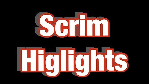 *Short* [Forward Assault] Scrim Highlights