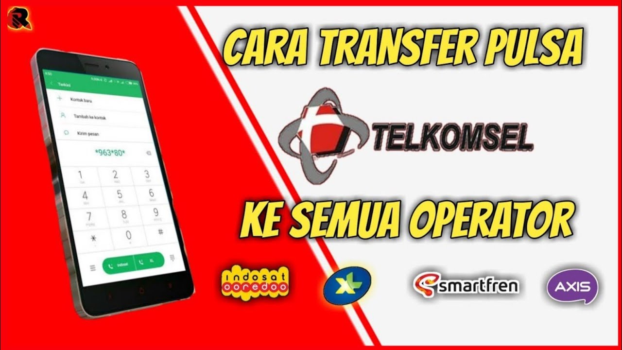 video ini menjelaskan Cara Bagi Pulsa atau transfer pulsa sesama Telkomsel (As, Loop, Simpati, Halo). 