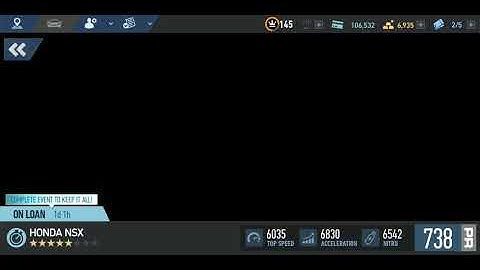 NFS No Limits : Devils Run Honda NSX Day 7 Race 13