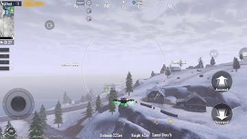 Pubg Mobile Drone view || Vikendi arctic mode