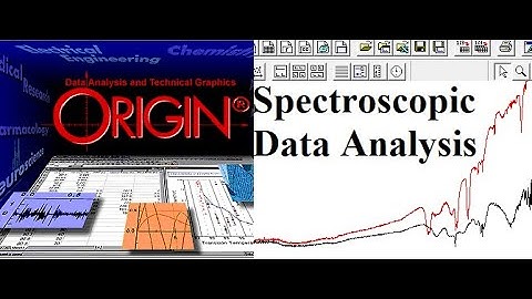 OriginPro for Spectroscopic Data Analysis - FTIR graphs, peaks & comparison @MajidAli2020