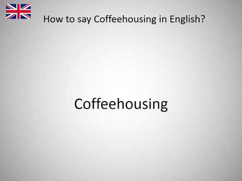 Video: Co znamená coffeehousing?