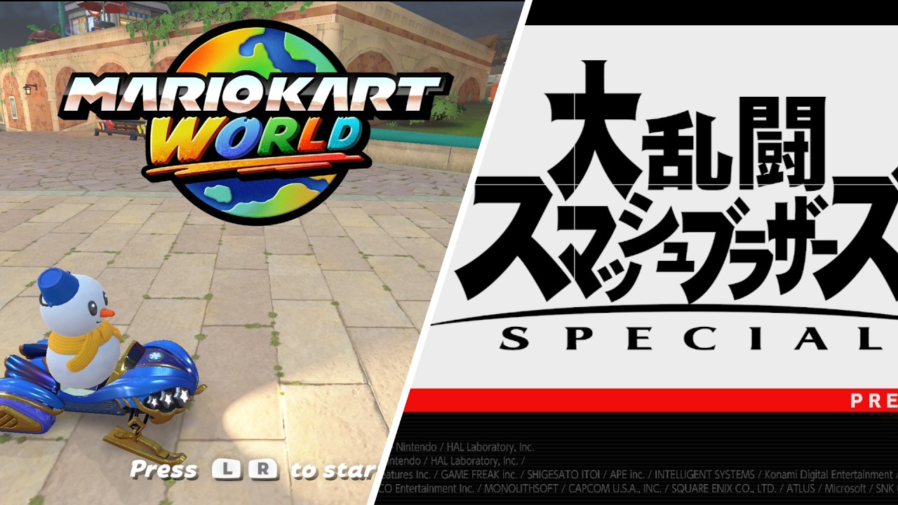FLATING マリオカート、スマブラ Mario Kart World & Smash Bros. Stream! - YouTube