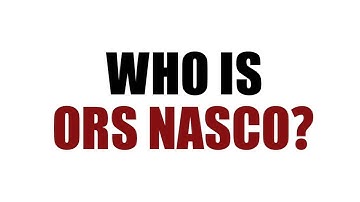 WHO is ORS Nasco?
