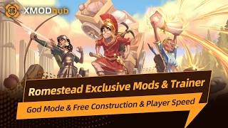 Romestead mods & trainer | God Mode & Free Constraction & Player Speed