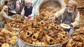 Most Cheap Street food in Afghanistan | Kabuli pulao, Roasted Chicken, Chicken krahi, Punjabi Curry