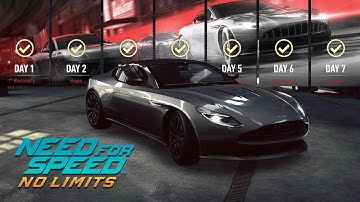 Aston Martin DB11 AMR Day 7 NFS No Limits Android IOS Gameplay Walkthrough