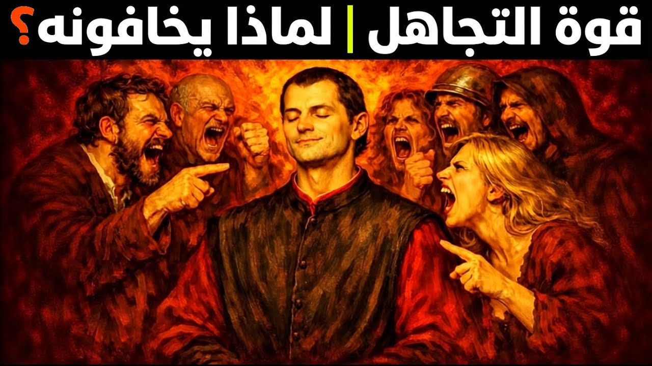 لا تتفاعل، لا تشرح، فقط تجاهل | 7 حيل نفسية مظلمة من مكيافيلي تحميك من الجميع