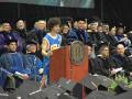 Linkin Park's Brad Delson speaks at UCLA graduation | Part 2