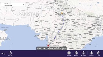 Bing Maps for Windows 8 Overview
