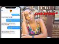 Her *EX GIRLFRIEND* Texted her phone & THIS HAPPENED! | EZEE X NATALIE