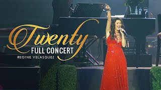 TWENTY (Full Concert)  Regine Velasquez
