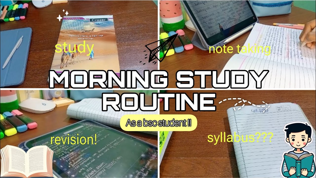 Morning Code Study Morning study routine 📚🌞|| as a bsc student🎒🧿 #studyvlog #study - YouTube