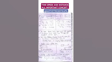 TSD Tricks🔥Time‑Speed‑Distance Made Super Simple✅SSC,Railway Exam#maths#shorts#ssc#upsc#education#yt