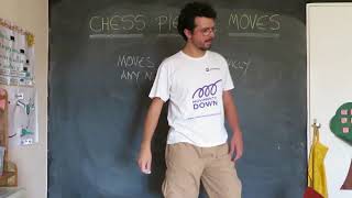 Vito Bonomo - Learning Chess: lesson 3, chess pieces moves - 7 years and 3 months
