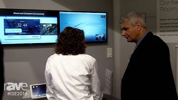 ISE 2016: Crestron Electronics Gives rAVe Video Conferencing Room Tour
