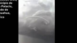 Редкие кадры зарождения мощного торнадо