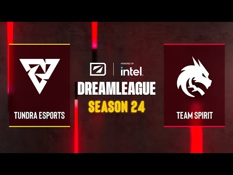 Dota2 - Tundra Esports vs Team Spirit - DreamLeague Season 24 - Group B