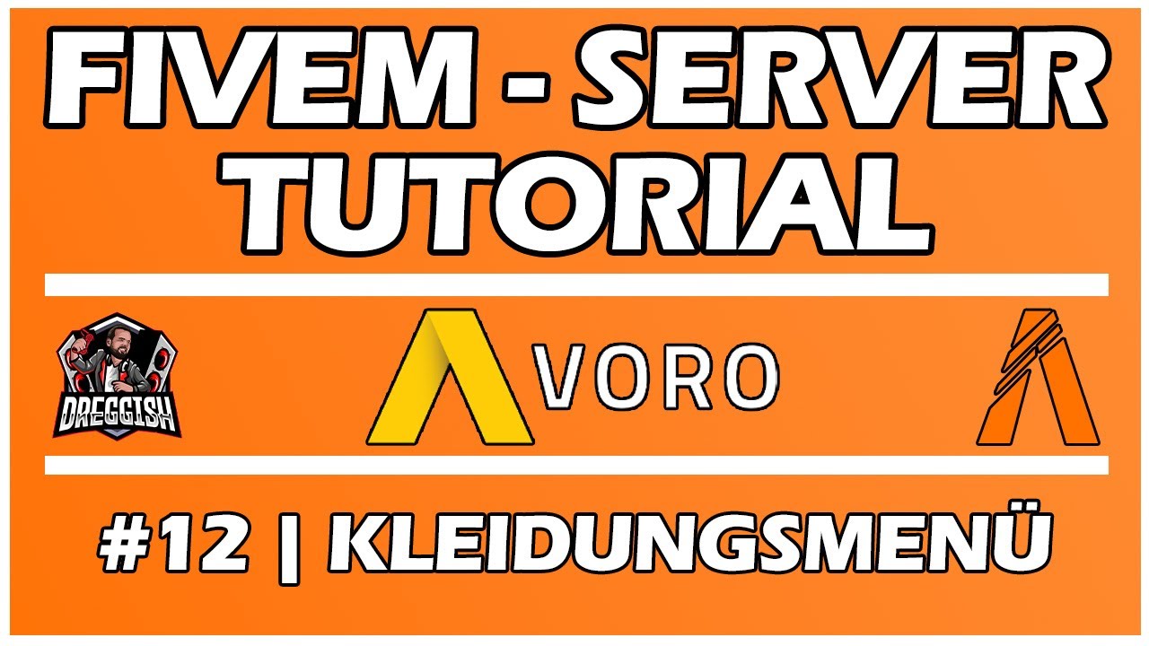 FiveM Server Tutorial: Kleidungsmenü & Personalmenü anpassen | 2024 | Avoro | Part 12