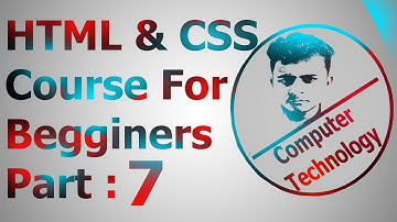 HTML & CSS Complete Course For Begginer In Urdu/Hindi - Part 7 - Inserting Link Explaination
