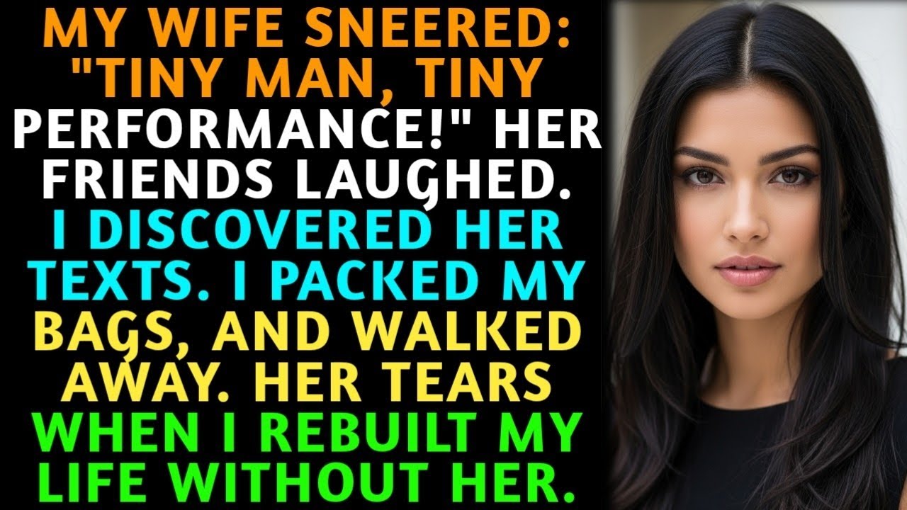 My Wife Called Me 'Tiny Man' At Her Party. I Found Her Secret Texts With Marcus. I Vanished..