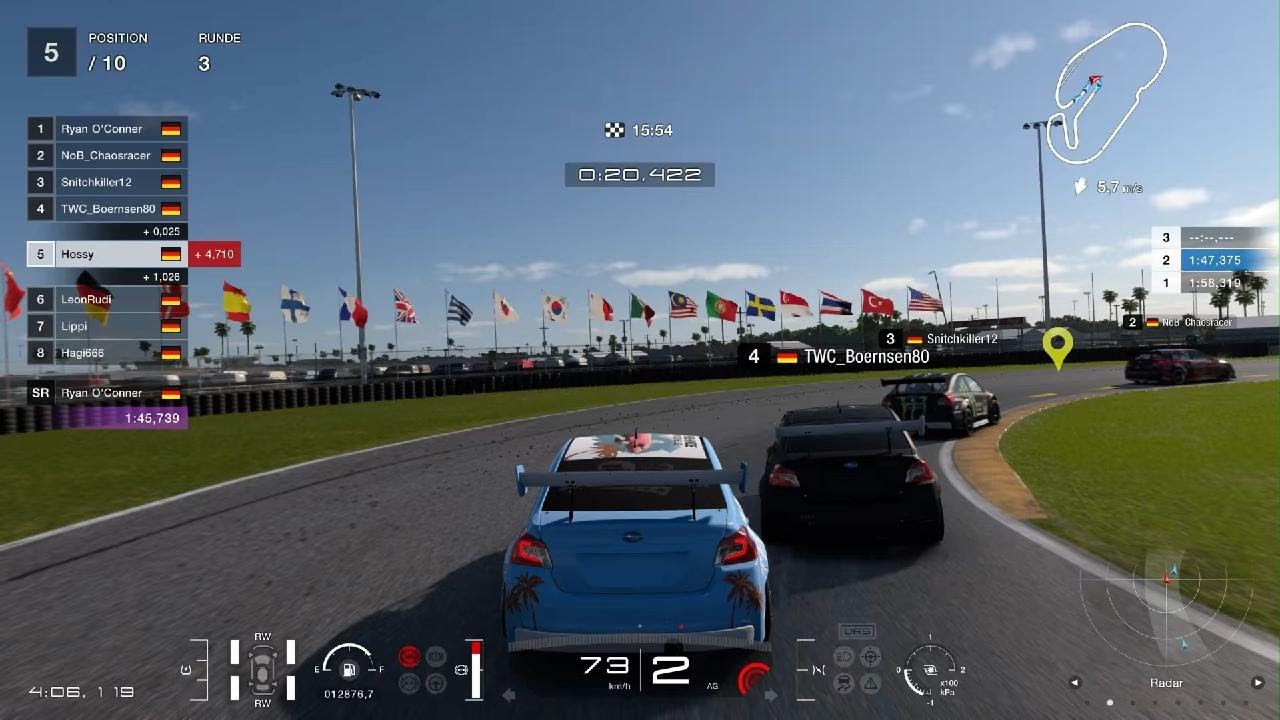 Gran Turismo 7_RLR WRXIsle-of-men-trophy 6A Daytona Quickrace20min