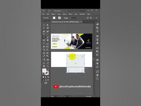 Facebook Cover Design illustrator tutorial - YouTube