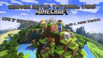 How To Make A Minecraft Server 1.16.5 No Portfowarding (2021) Under 10 Minutes