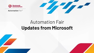 Automation Fair Updates from Microsoft