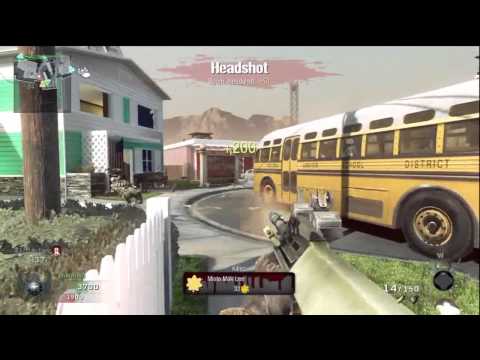 COD Black Ops - TDM on Nuke Town w AUG - Teacher's Pet (Gameplay & Commentary)