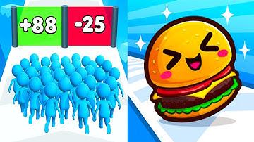 Count Master vs Food Run Max Levels Unlocked 🔥Speed Run Gameplay