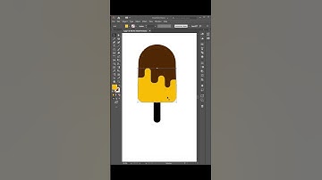ice cream bar logo design in illustrator 👍#logodesign #logomaker #illustrator