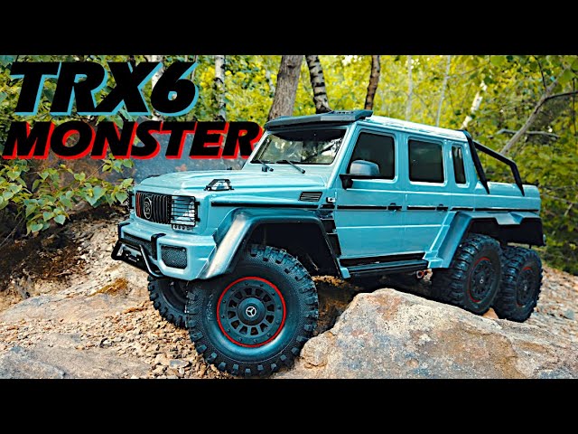 TRX6 6x6 EXTREME OFFROAD! Brass tuning turns TRAXXAS crawlers into