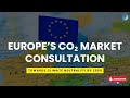 #Europe Launches Consultation on CO₂ Markets &amp; Infrastructure 🌐