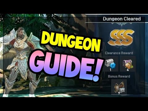 DUNGEON GUIDE! Lineage 2: Revolution Dungeon Basics Tutorial!