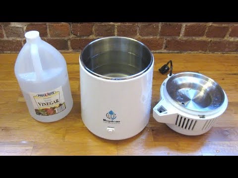 Megahome Water Distiller | Cleaning with Vinegar | Before and After