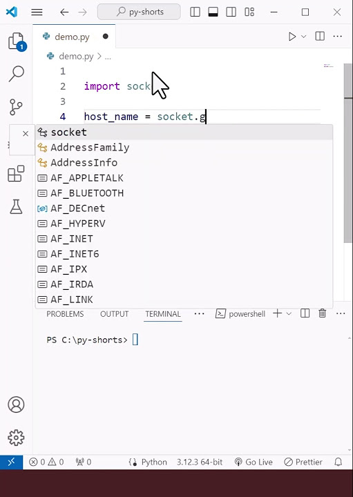 Get IP Address Using Python.|| Python Script to Fetch Your IP Address ...