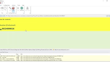 How to capture contact numbers from milanuncios listings using Webharvy
