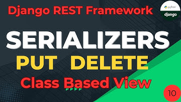 Django Rest Framework |Django 5.0 | Class Based View Serializer
