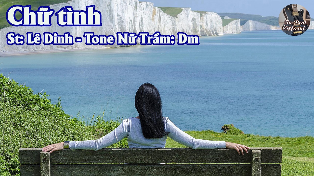 Karaoke Chữ Tình Tone Nữ Trầm | TAS BEAT